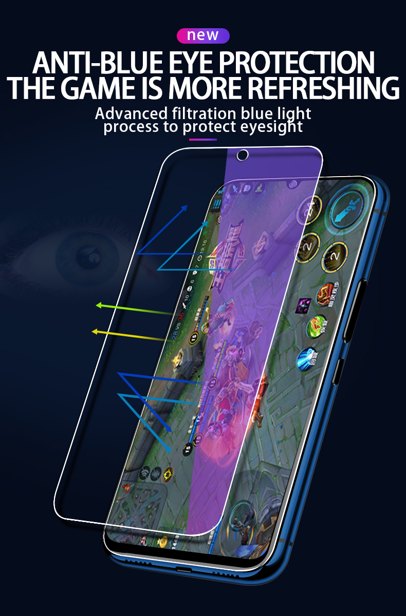 Bakeey-Anti-blue-Light-Clear-Ultra-thin-Tempered-Glass-Screen-Protector-for-Xiaomi-Redmi-8A-Non-orig-1618809-2
